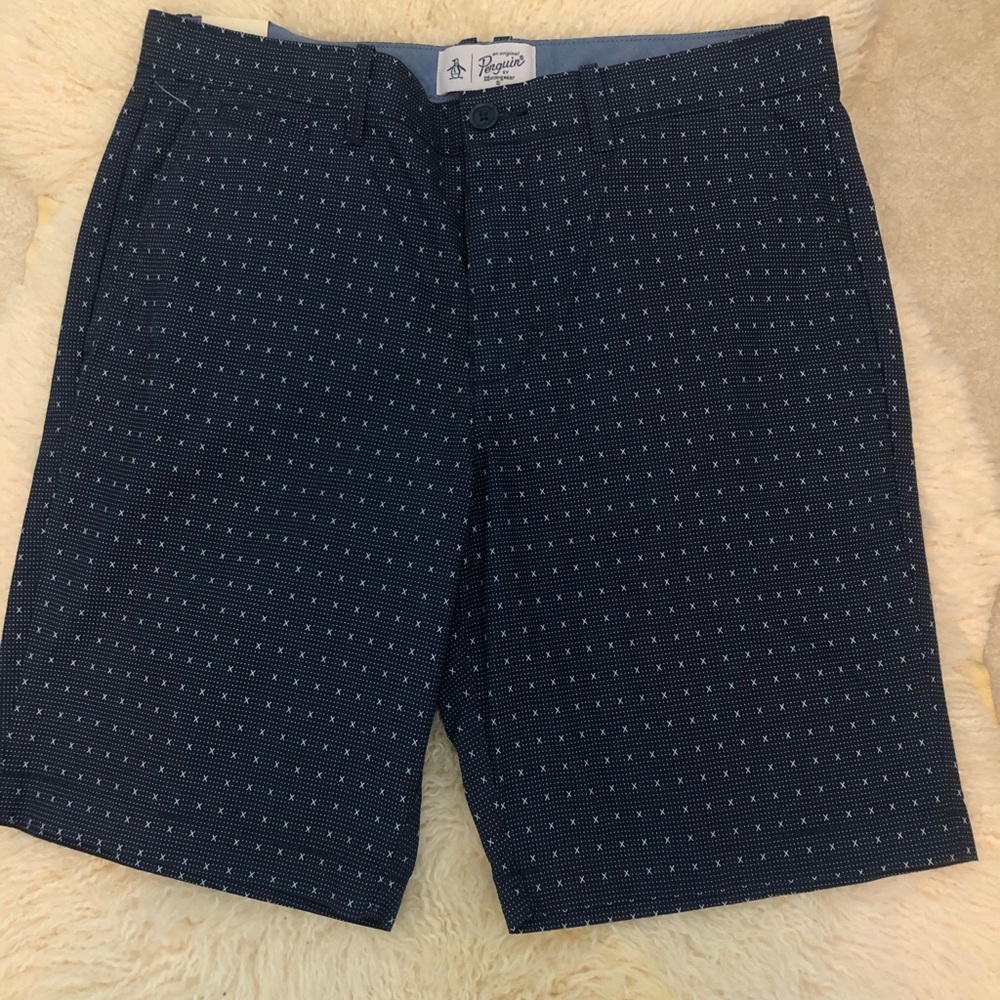 Original Penguin Flat Front Shorts